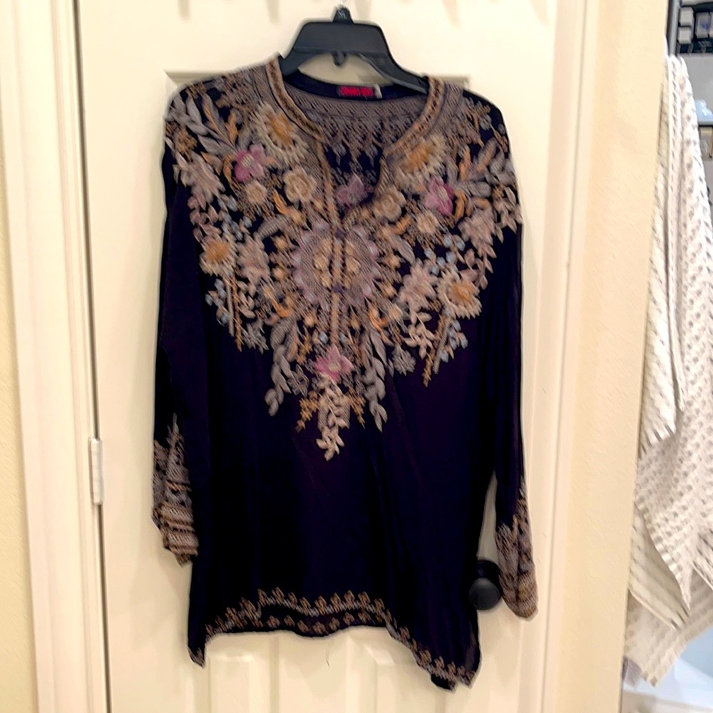 Size large Johnny Was tunic